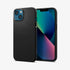 ACS03201 - iPhone 13 Pro Max Case Liquid Air in matte black showing the back
